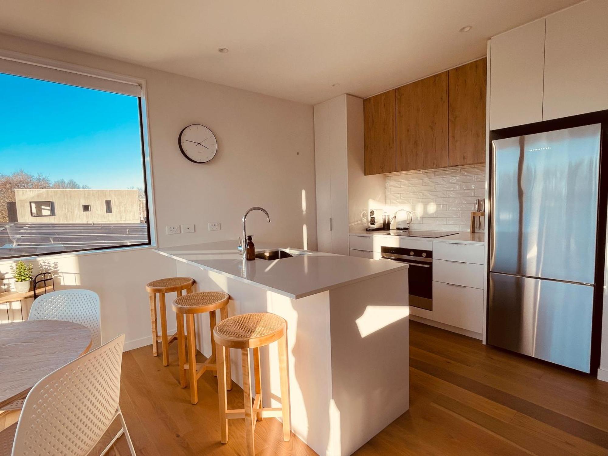 Top Floor Luxury City Central W Sunny Balcony Christchurch Exterior photo